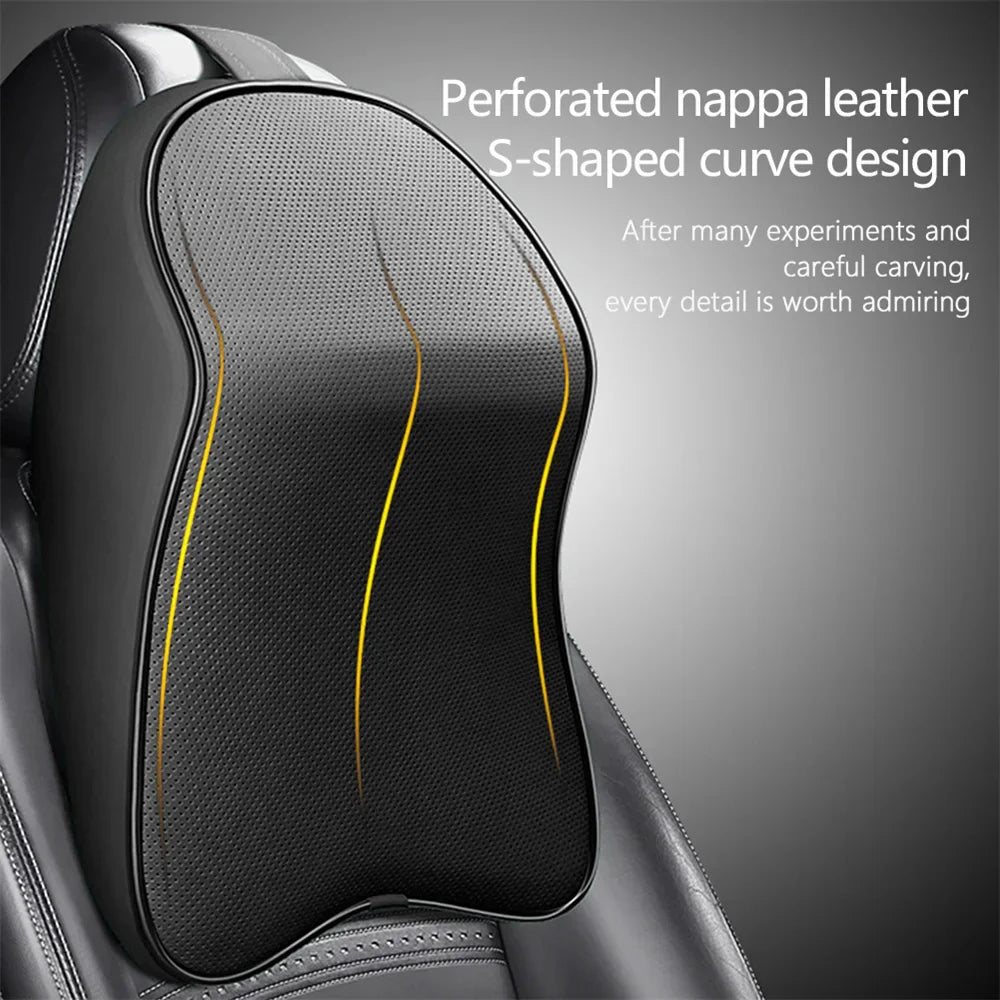 BowLift | Comfort Time Memory Foam Car Pillow Headrest