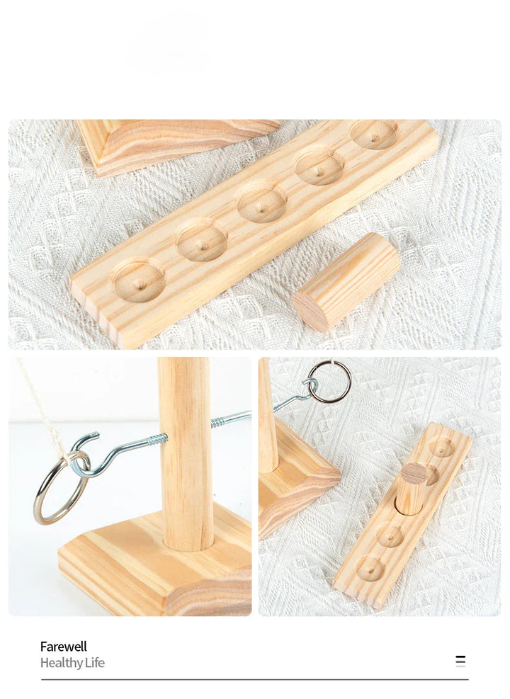 BowLift | Wooden Ring Toss Game