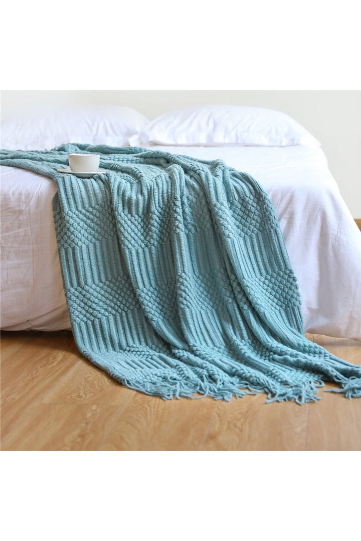 Solid Color Sofa Blanket | Bowlift