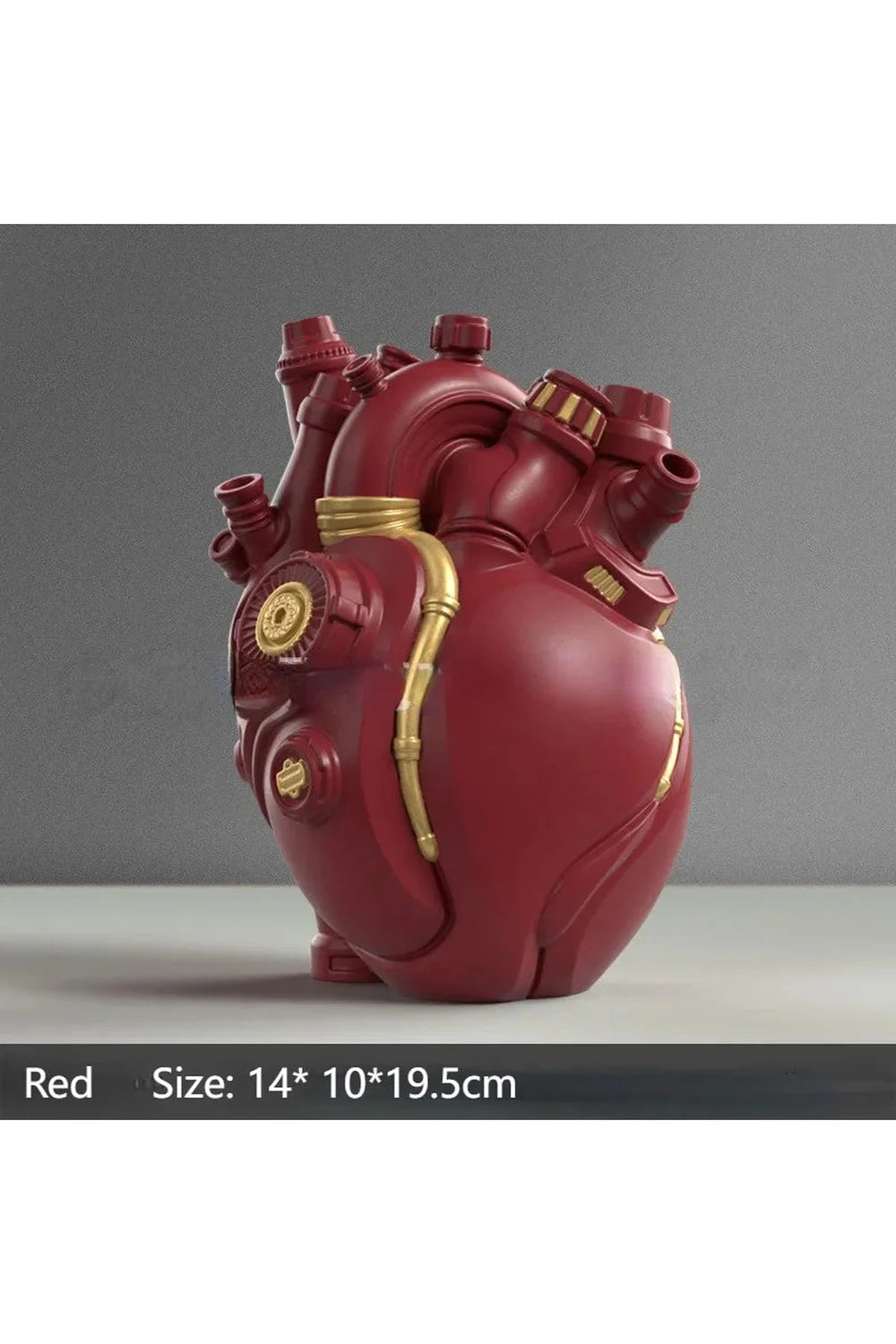 Resin Heart Vase | Bowlift