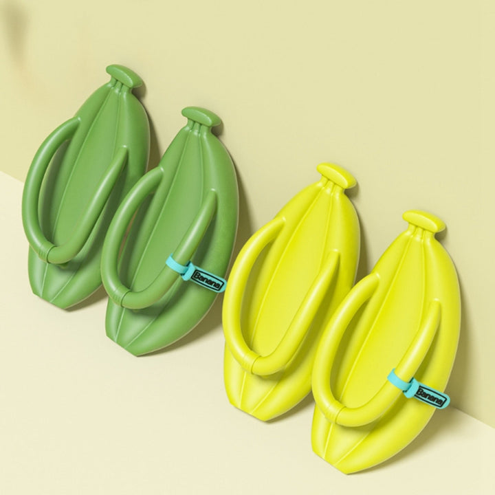 BowLift | Plush Banana Comfy EVA Flip Flops