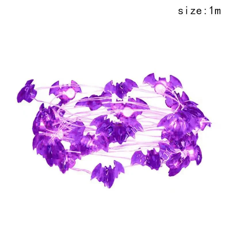 BowLift | Halloween LED Pumpkin & Skull String Lights