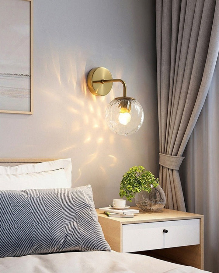 BowLift | SphereLuxe – Scandinavian Wall Light with Adjustable Lighting