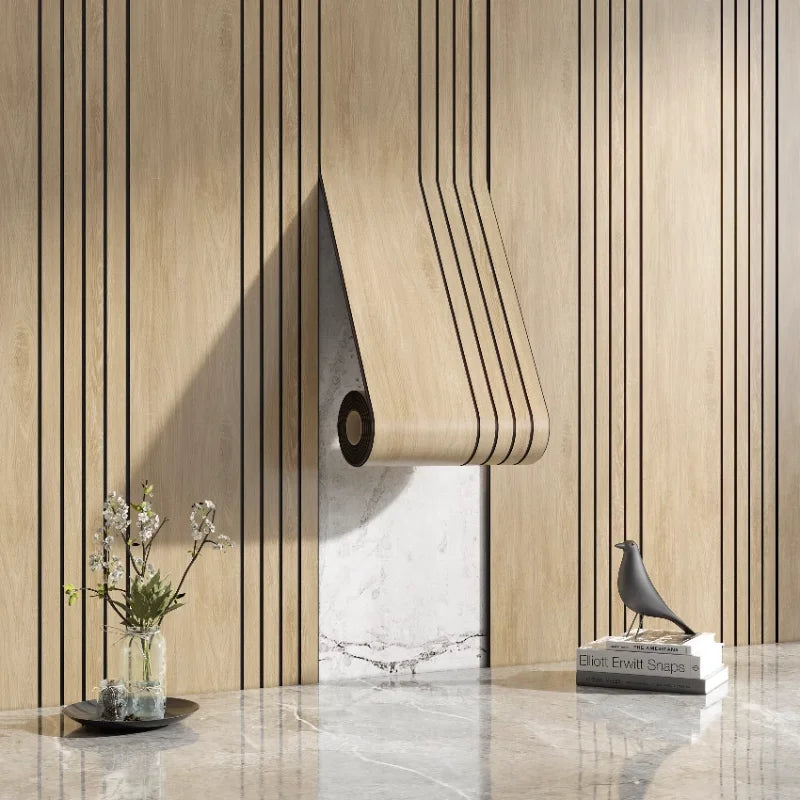BowLift | 3D Wall Panels Wood Pattern Self-adhesive Decorative