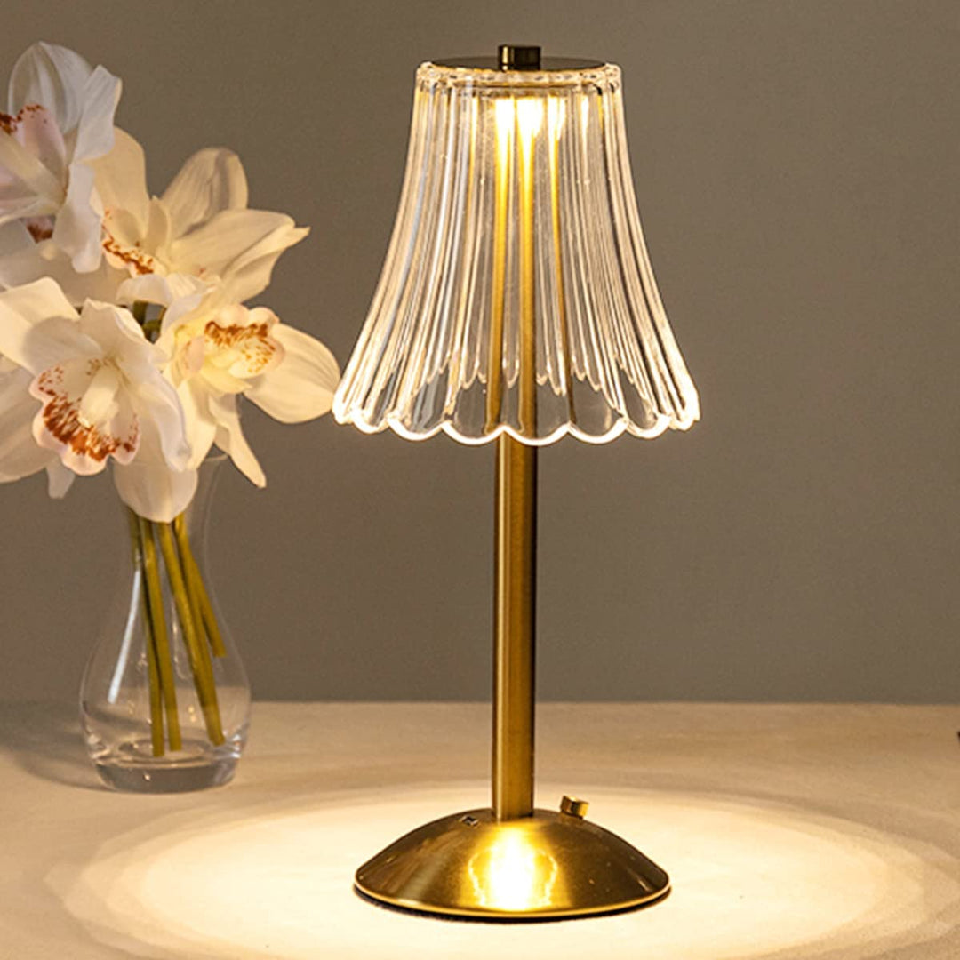 LED Retro Table Lamp USB Rechargeable - BrillianceGlow | Bowlift