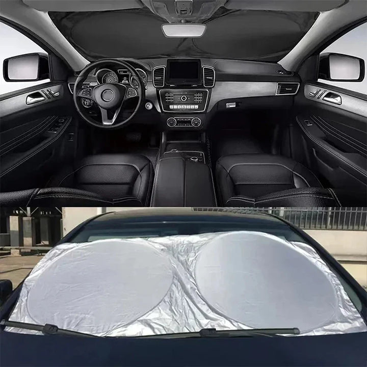 BowLift | CoolGuard Car Sunshade | Folding & Heat Resistant | Universal Fit | 150x70cm