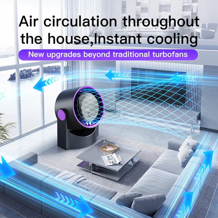 BowLift | Airiqo USB Fan | Portable, whisper-quiet and energy-efficient with 100 levels