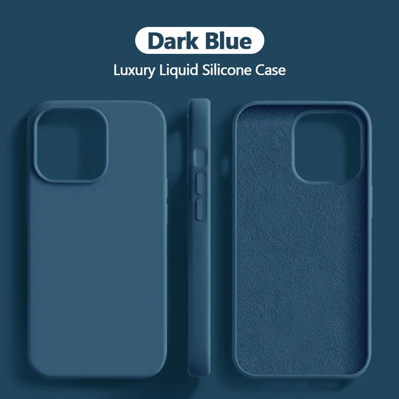 BowLift | Liquid silicone case shockproof for iPhone 15 14 13