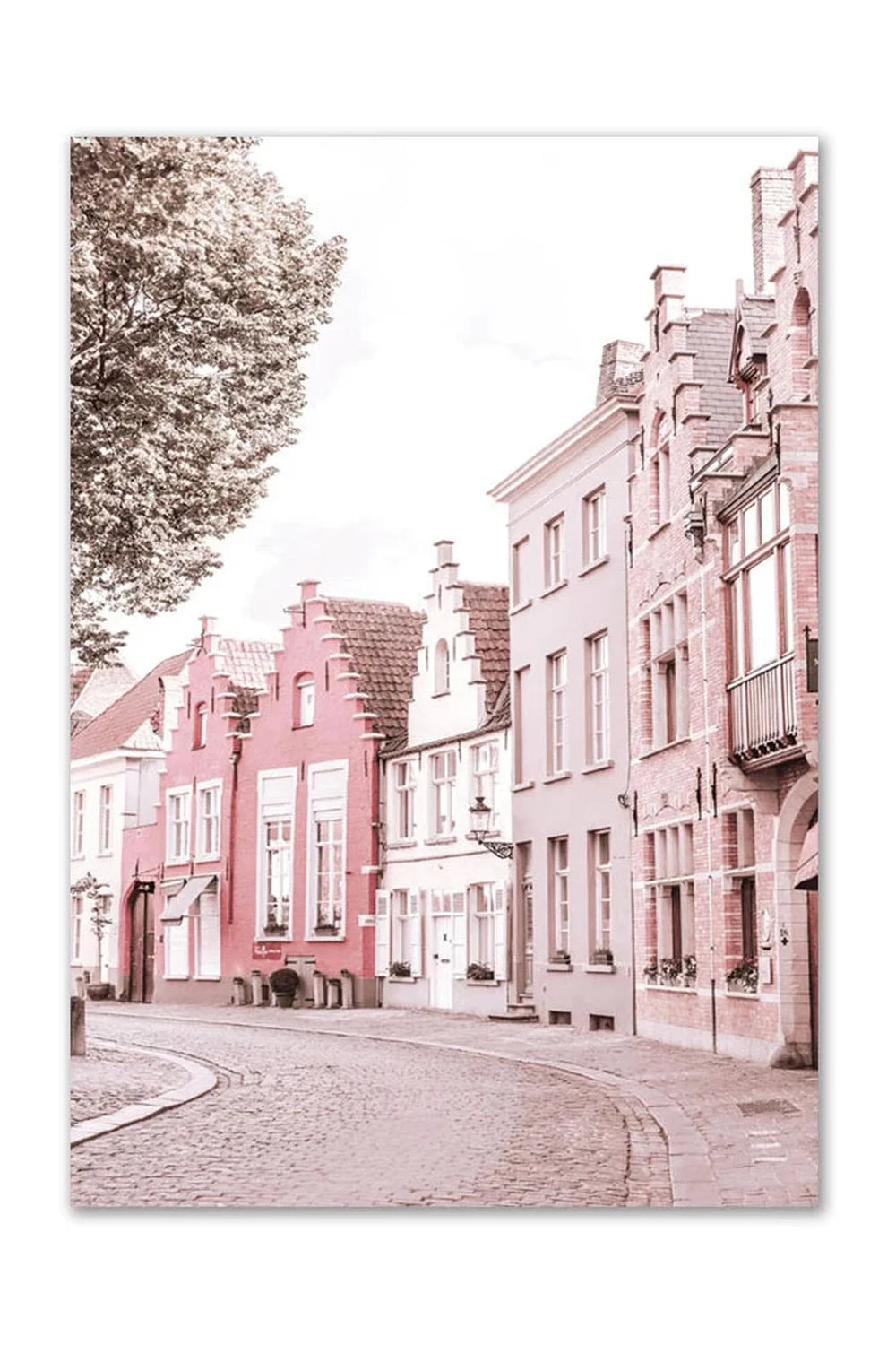 Modern City Canvas Poster | Bowlift