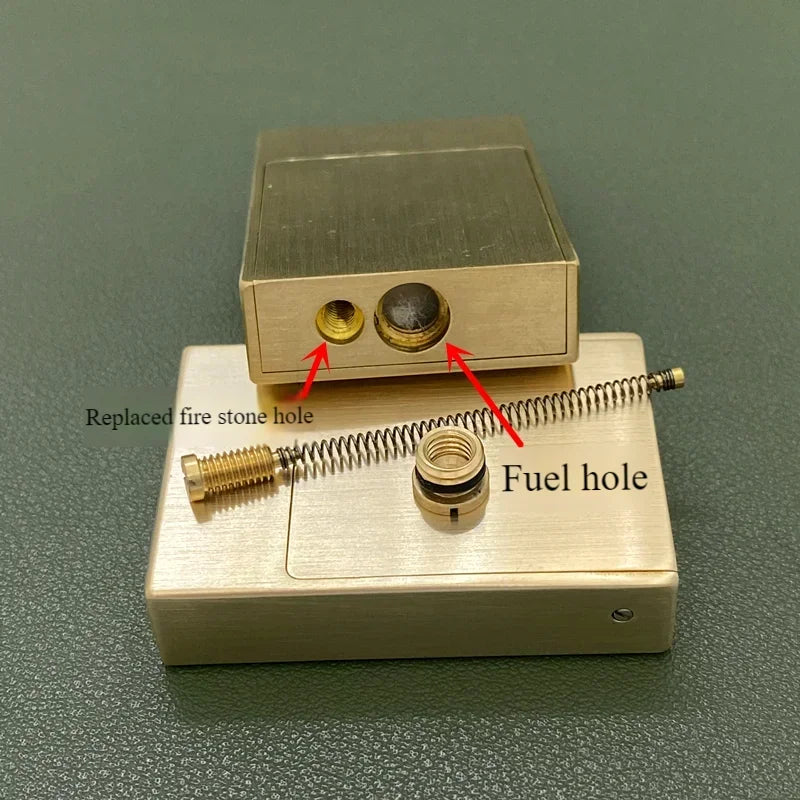 Timeless Brass Matchbox Handmade Kerosene Lighter | Bowlift