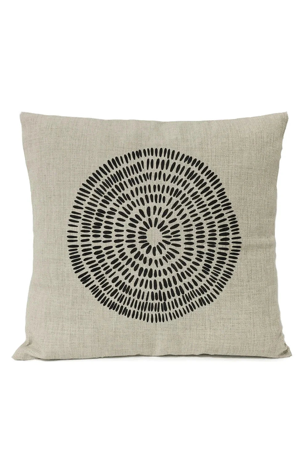 Black Geometric Pillowcase | Bowlift