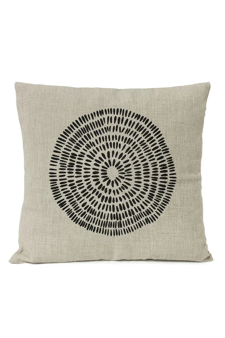 Black Geometric Pillowcase | Bowlift