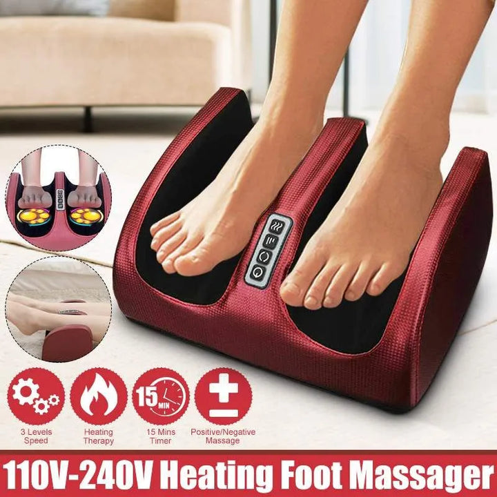 SootheStep – Luxe Shiatsu Voetmassage met Warmtefunctie Bowlift