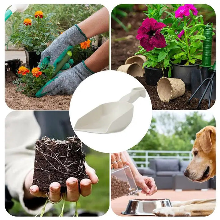 BowLift | Plantiva Plastic Garden Trowel | Ergonomic Handle | Space-Saving & Lightweight | Available in 2 Sizes
