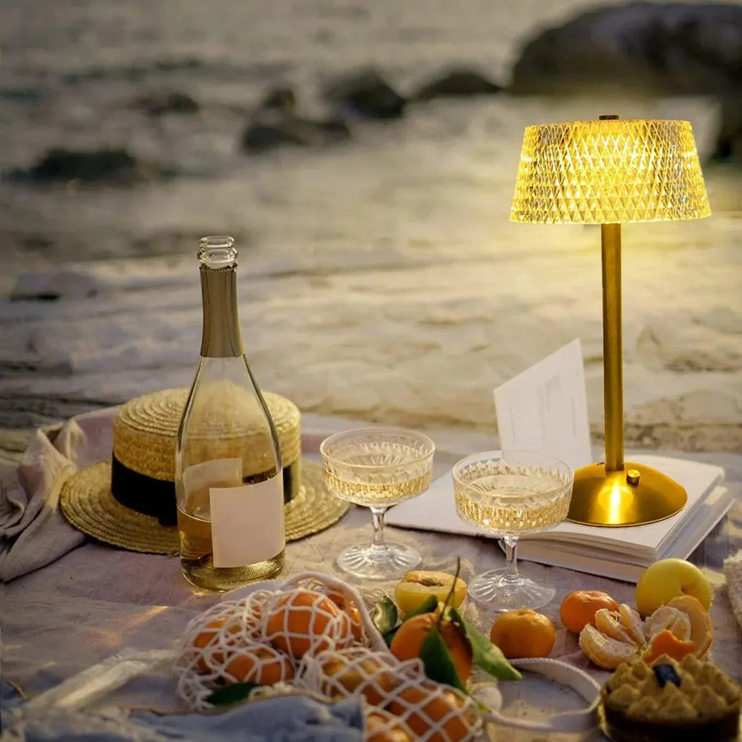 BowLift | GlowRock - Stylish UniGlow Crystal Lamp