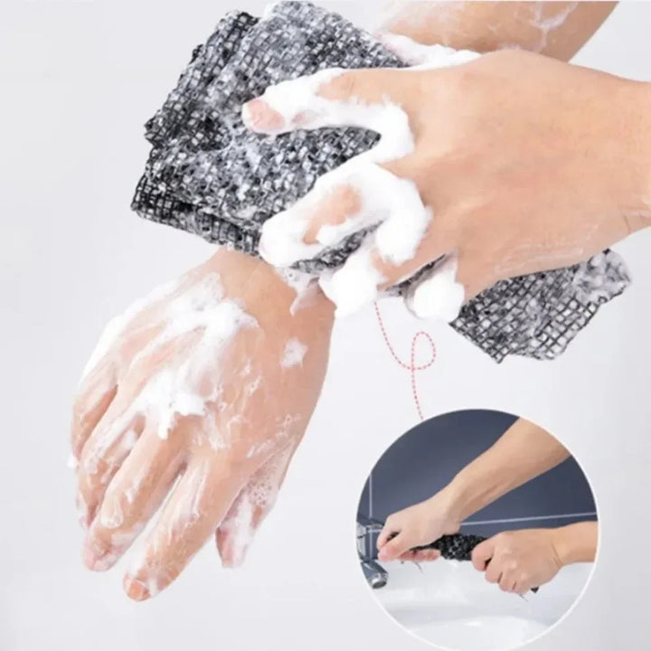 BowLift | Exfoliating Shower Sponge Scrub Towel