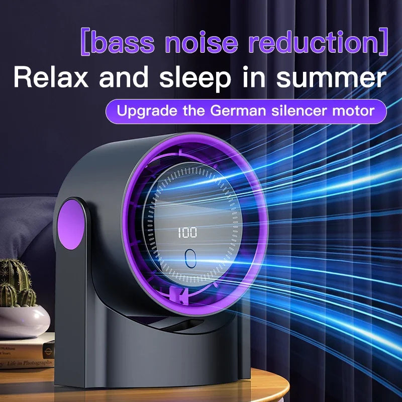 BowLift | Airiqo USB Fan | Portable, whisper-quiet and energy-efficient with 100 levels