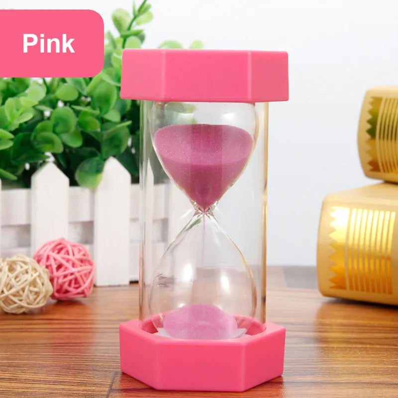 BowLift | Hexagonal Decorative Hourglass – Multiple Time Options and Colors