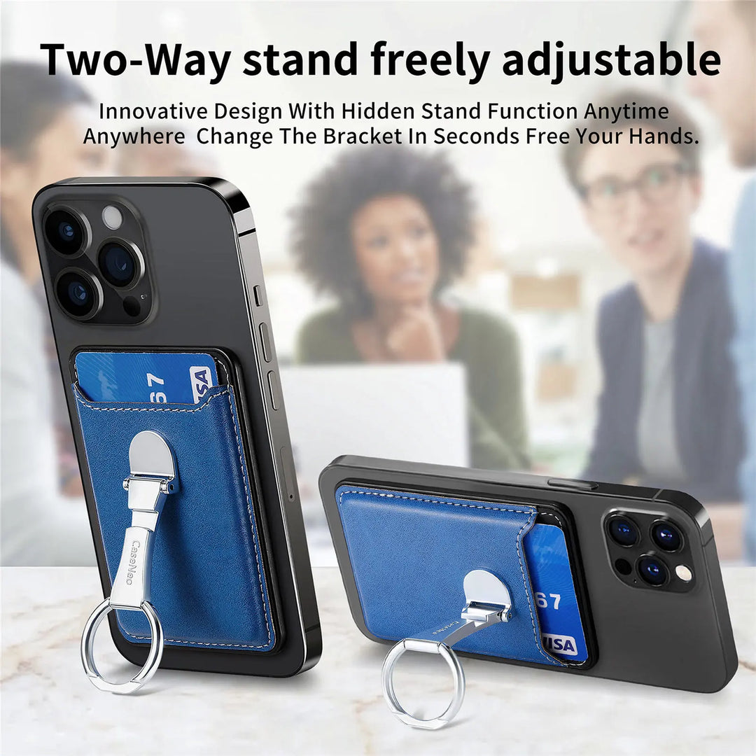 BowLift | Leather Magsafe Phone Wallet Holder