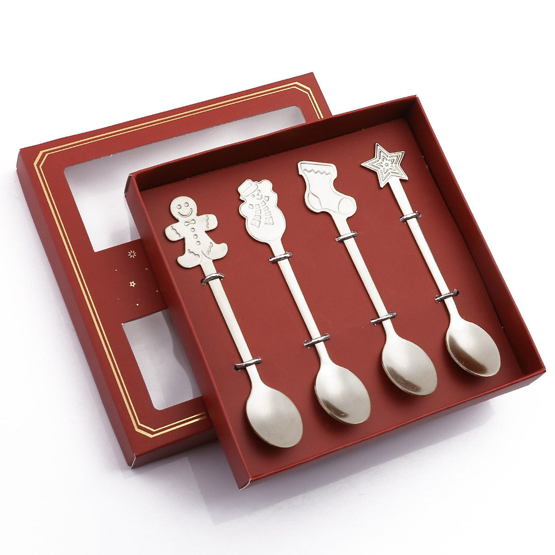 BowLift | 4Pcs Christmas Best Wishes Tableware Set
