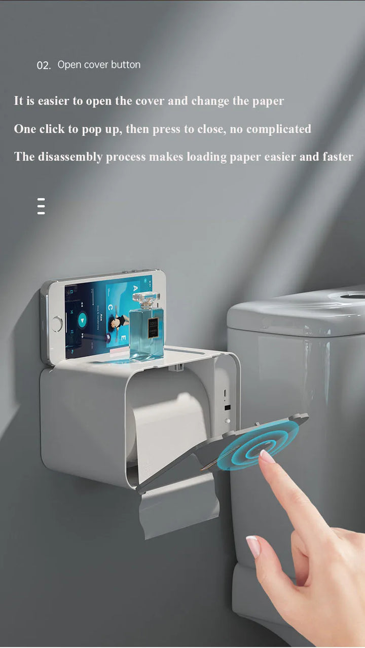 BowLift | Wall-Mounted Smart Automatic Tissue Dispenser