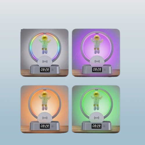 Galactic Astranout Alarm Clock RGB Speaker | Bowlift