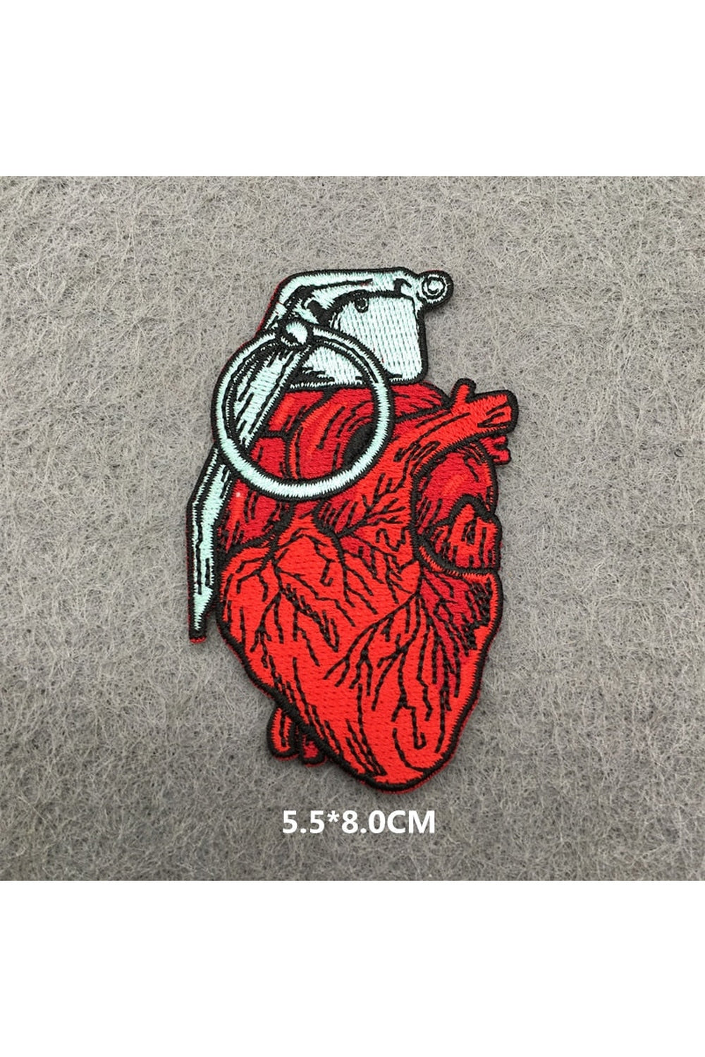 Punk embroidered patch set | Bowlift