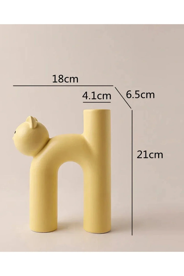 Cat Head Vase | Bowlift