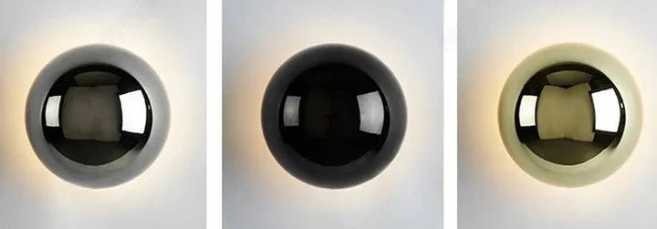 BowLift | AuroraLume – Nordic Wall Lamp in Aluminium and Acrylic