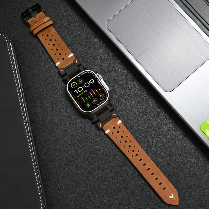 BowLift | Genuine Leather Apple Watch Band – Stylish & Durable Watch Strap for Your Apple Watch