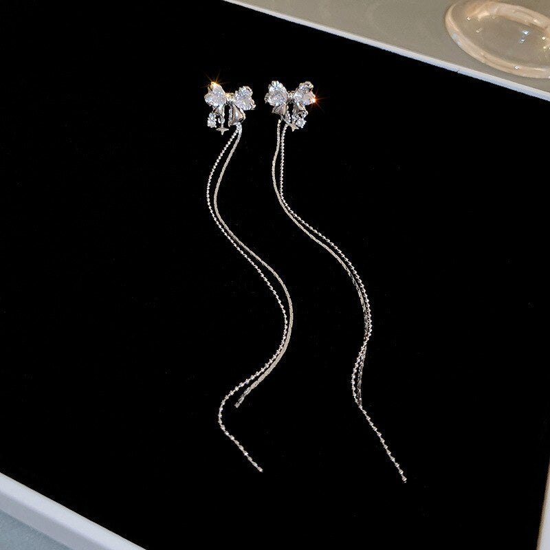 BowLift | Kiss of the Butterfly Zircon Earrings