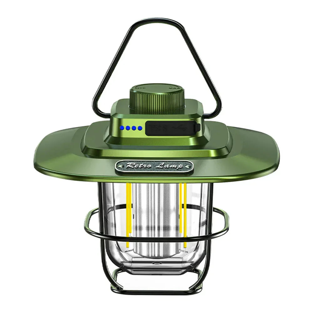 BowLift | Retro Rechargeable LED Camping Lantern - NostalgiaGlow