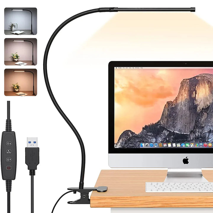 BowLift | Adaptive Workspace Dimmable Flexible LED Lamp
