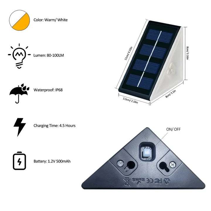 BowLift | Solar Staircase Light