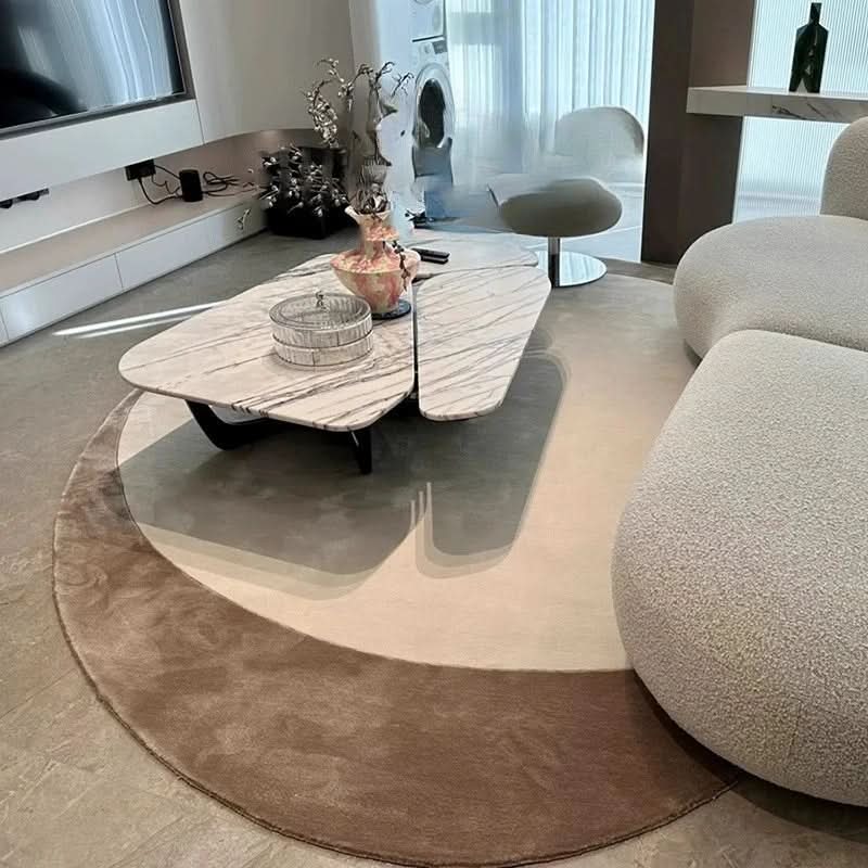 BowLift | Modern Irregular Plush Rug for Living Room and Bedroom