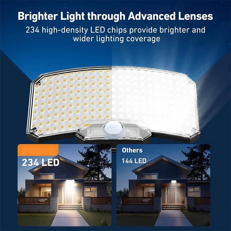BowLift | Solar Energy Outdoor Lamp with Motion Sensor – Safety in Crisis