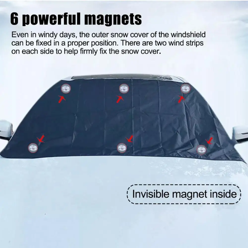 AllWeather Shield – Magnetic Windshield Cover for Car, Anti-Frost & UV | Bowlift