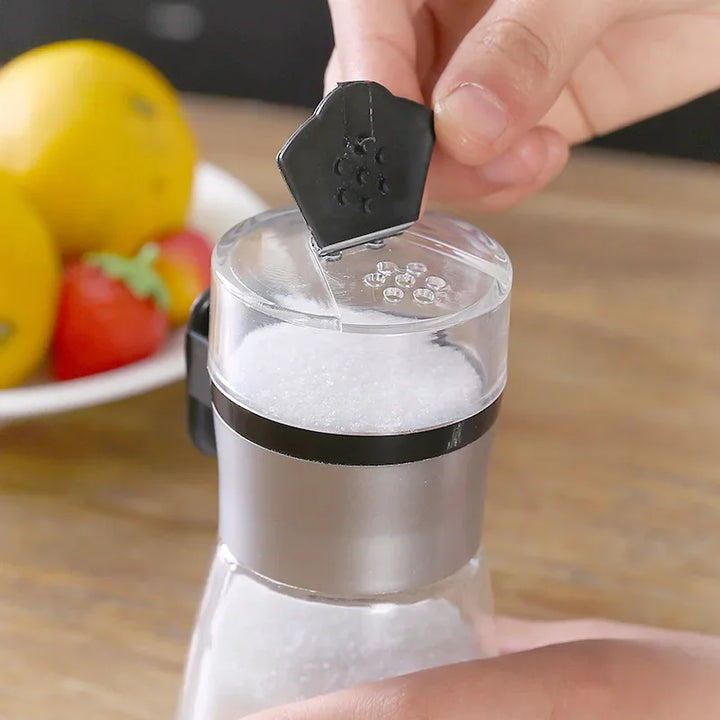 BowLift | Push salt dispenser precise portions and elegant appearance