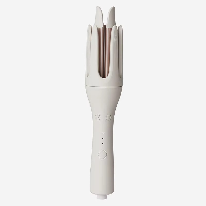 BowLift | 2 in 1 Rotating Ceramic Curling Wand, 1.26 in Automatic Hair Curler