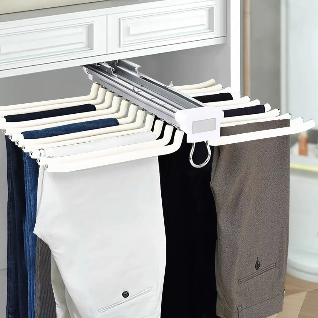 Smart Slide-Out Rail Cloth Organizer | Bowlift