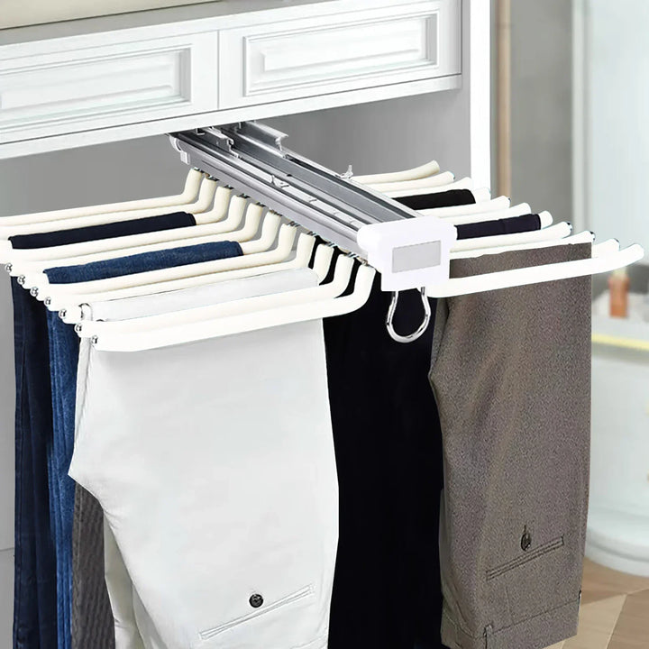 Smart Slide-Out Rail Cloth Organizer | Bowlift