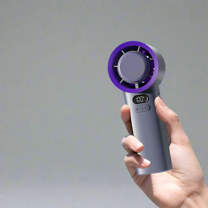 Skye Mini Fan with Cooling Plate – Portable Fan with 100 Speeds and Adjustable Breeze | Bowlift