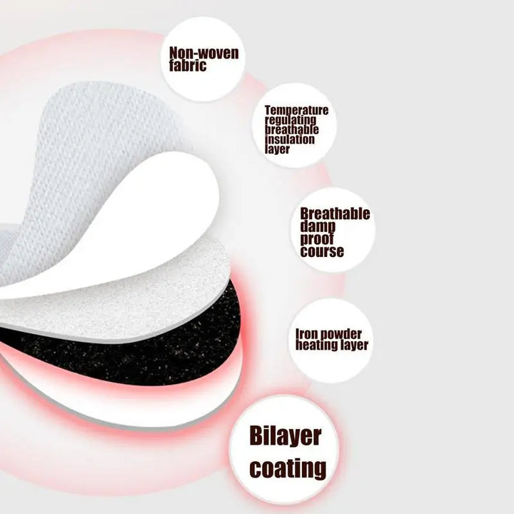 BowLift | Self-Heating Winter Non-Electric Foot Warming Pads