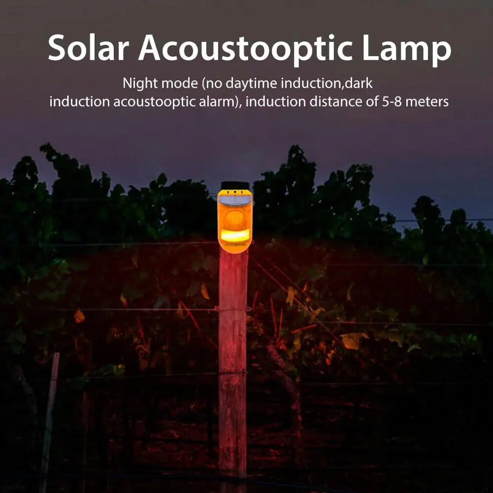 BowLift | Solar-powered animal repeller with alarm – Effective protection against animals