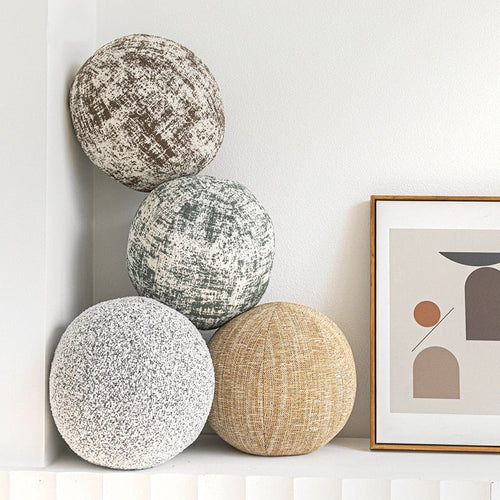 Woven Globe Cushion | Bowlift