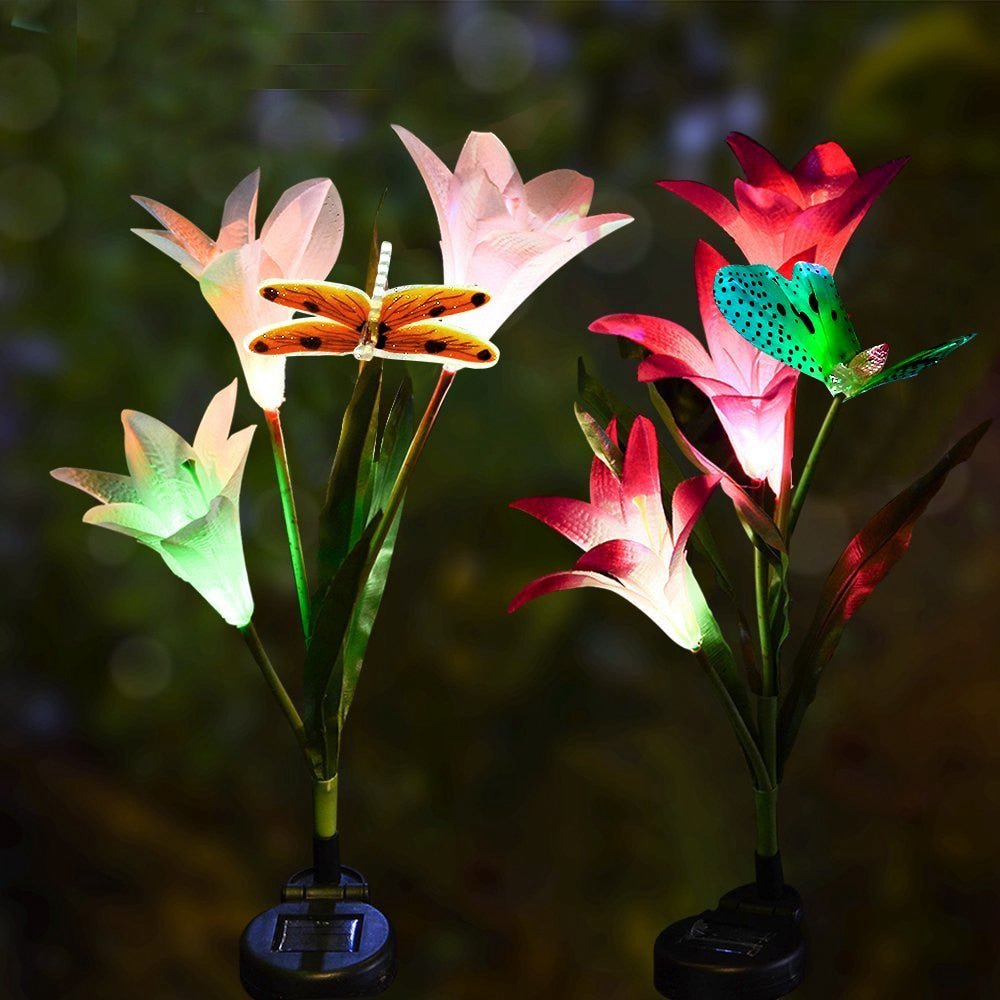 BowLift | Soleil flower - Illuminate your garden - Magical atmosphere - Renewable energy