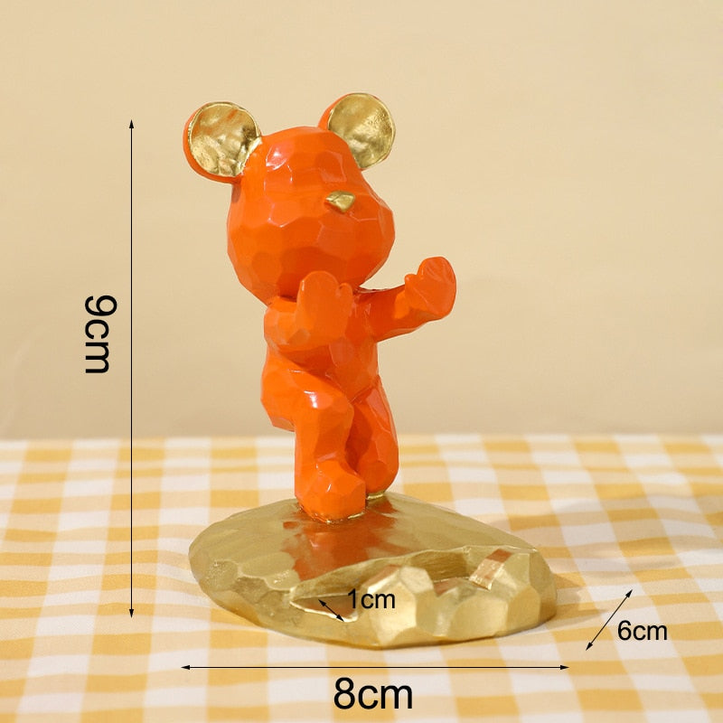 BowLift | Mini Karate Bear Phone Stand