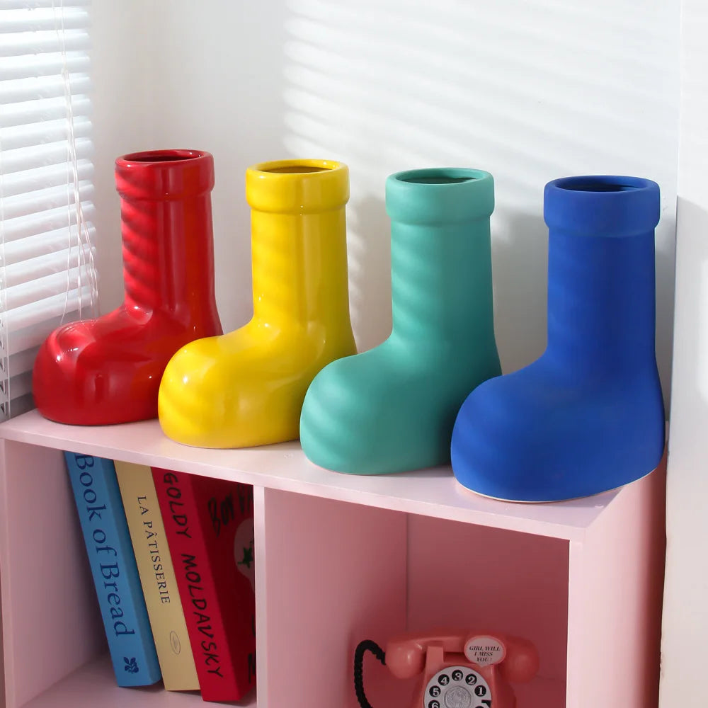 Ankle Boots Vase | Bowlift