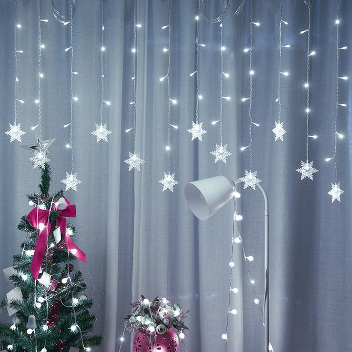 LED Fairy Snowflake Lights | Bowlift
