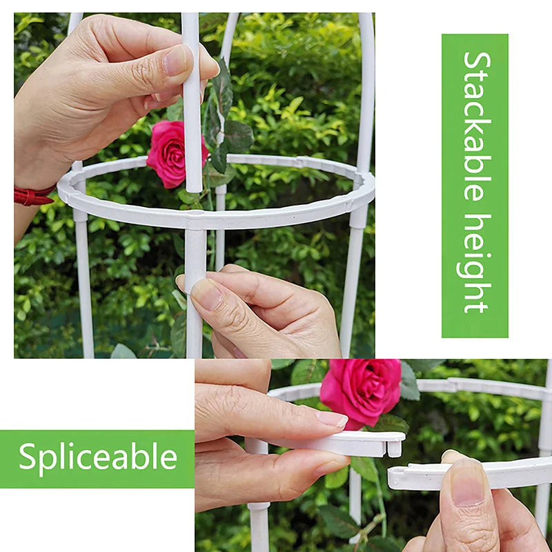 BowLift | GrowArc Garden | Plant climbing aid made of fiberglass | Stable & weatherproof | For climbing plants & vegetables